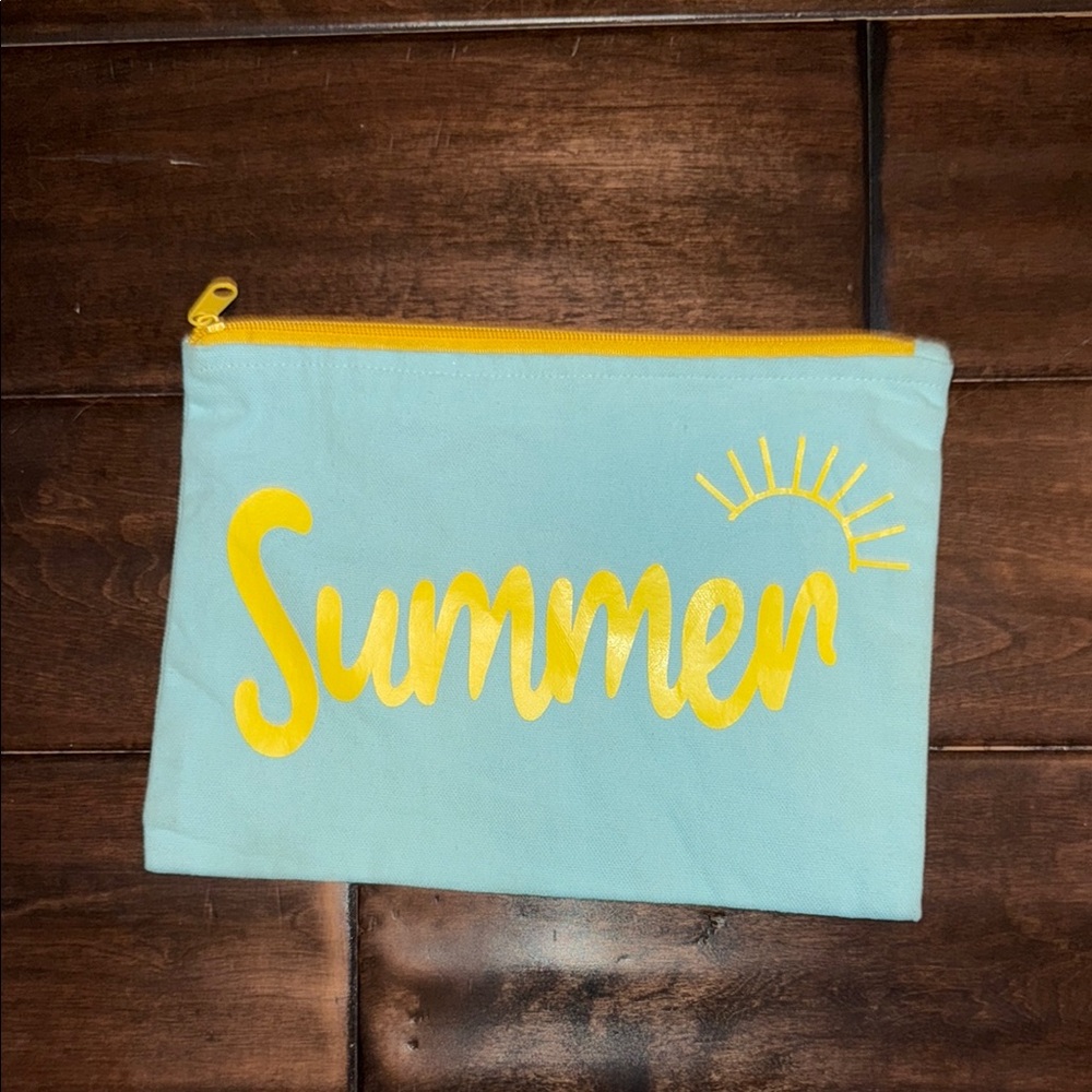 Summer Zipper Bag NWOT
